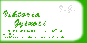 viktoria gyimoti business card